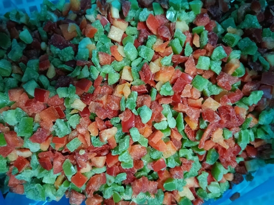 Frozen Vegetable IQF Frozen Mixed Sweet Pepper Strips for Your Kitchen