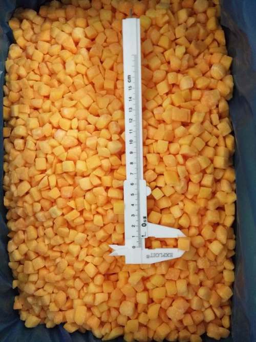 IQF オーガニック 黄桃 丸子 大量 梱包 凍結 果物 水 果物 果物 丸子 立方体 半分の 甘い味 保存 2