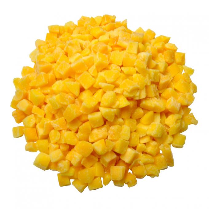 IQF オーガニック 黄桃 丸子 大量 梱包 凍結 果物 水 果物 果物 丸子 立方体 半分の 甘い味 保存 3