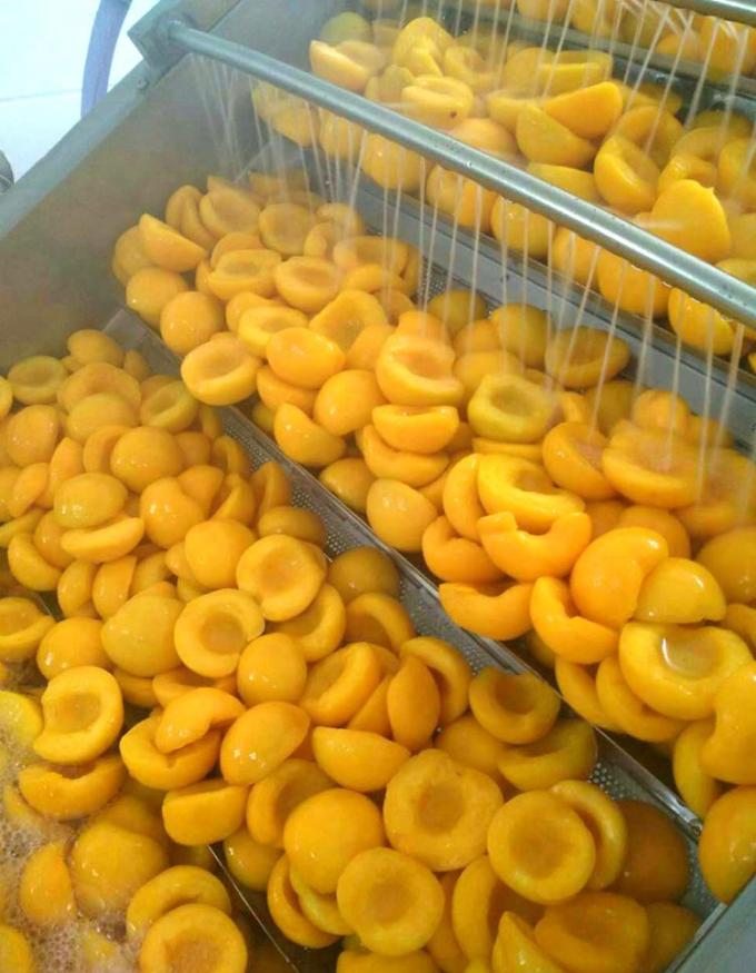 シノチャーム 4つ星製品 BRC-A 鮮やかな黄桃 10x10mm 冷凍 果物 立方体 IQF 黄桃 立方体 1