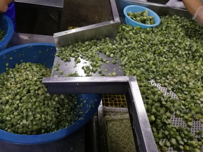 中国供給、最高品質、お買い得価格、IQF冷凍野菜、丸オクラ、ガンボ 5