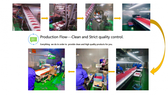 BRC、コーシャー、ハラール、IFS、BSCI IQF 冷凍リンゴンベリークランベリー 100% 天然フルーツジャム バルク包装 2 年間の賞味期限 ペール 3
