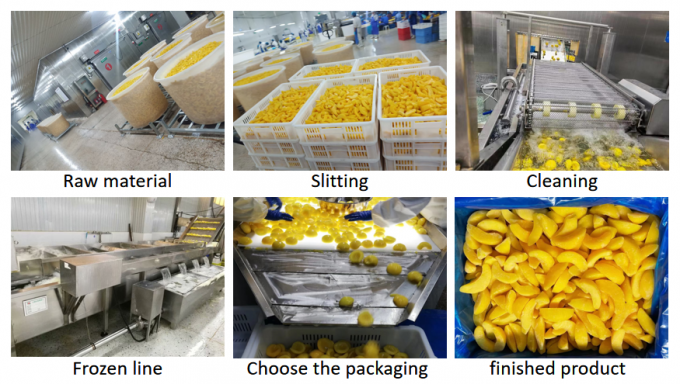 最高品質の10KGの冷凍黄桃の半分の卸売 - 缶詰と輸出に使用するために理想的です 3