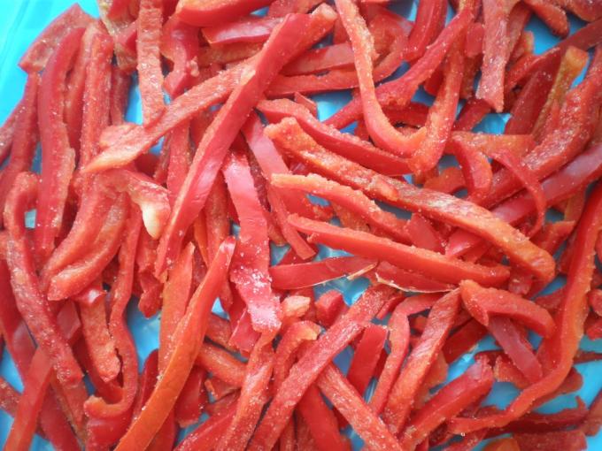 HACCP対応 中国産冷凍食品 冷凍野菜・果物 IQF ミックスパッパーストリップ 3