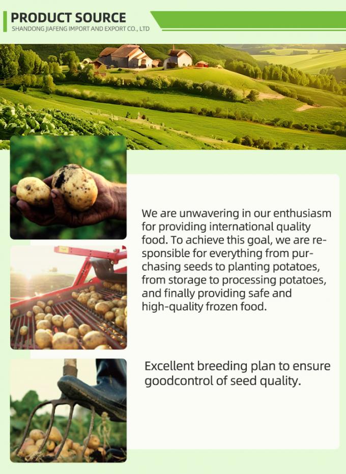 オートマティック フリースフライ フリースフライ オーガニック IQF フリースフライ フリースフライ フルパック 10kg 新鮮な材料 1