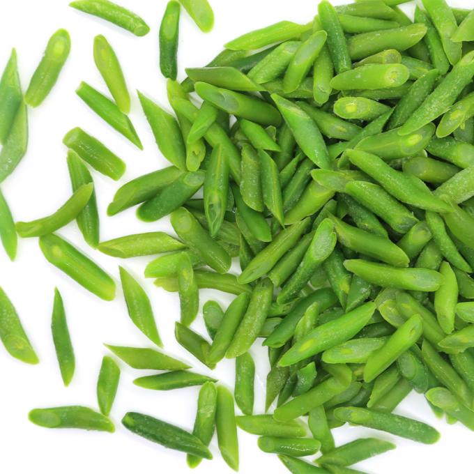 中国 工場販売 直接冷凍野菜 IQF 冷凍緑豆 切断 OEMまたはODMデザイン 1