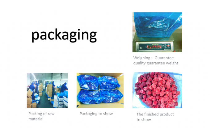 卸売 IQF 冷凍ラズベリークランブル 工場価格 厳格な品質管理 良い味 4